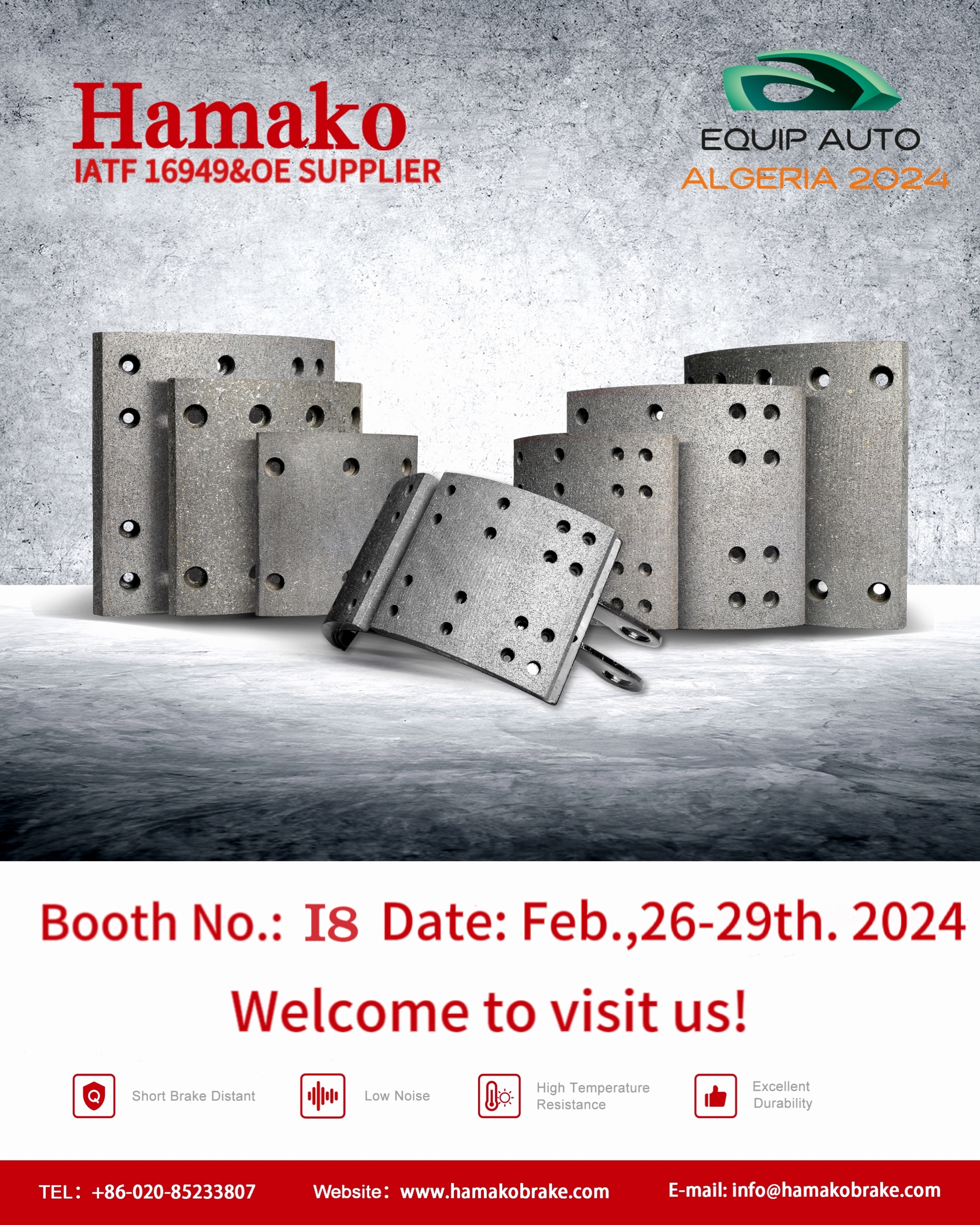 Hamako Auto Parts in ALGERIA EQUIP AUTO Exhibition