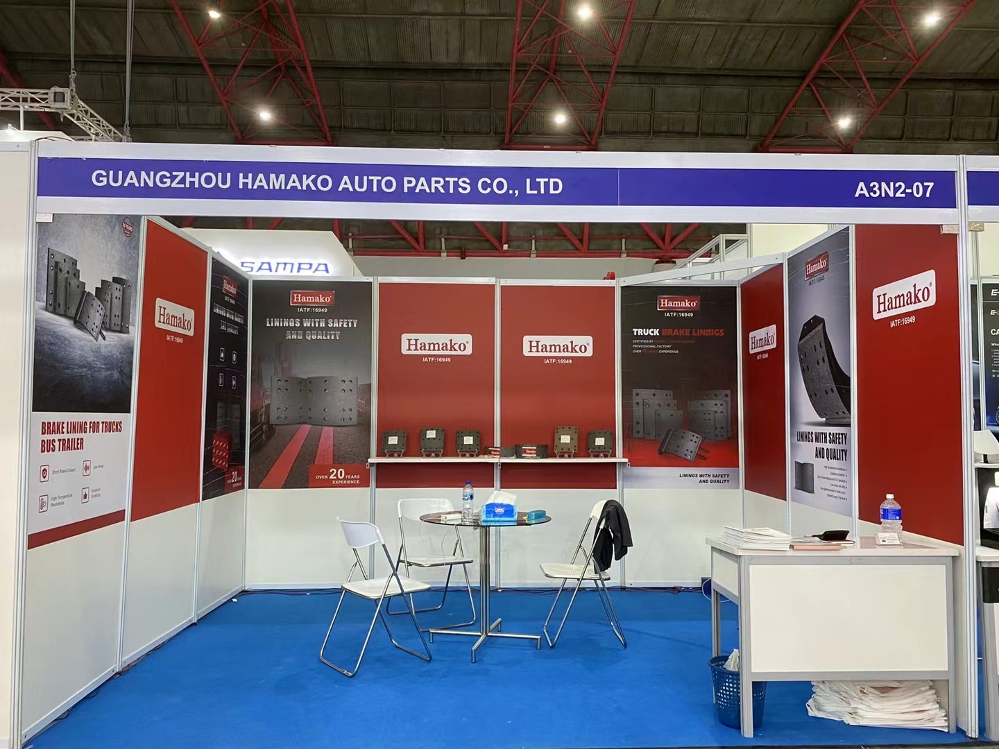 Hamako Brake Lining are attending the INAPA INDONESIA EXPO