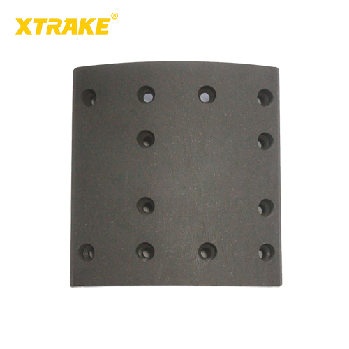 Nonasbestos Metal Ceramic Brake Lining 9'' China for Sino Truck